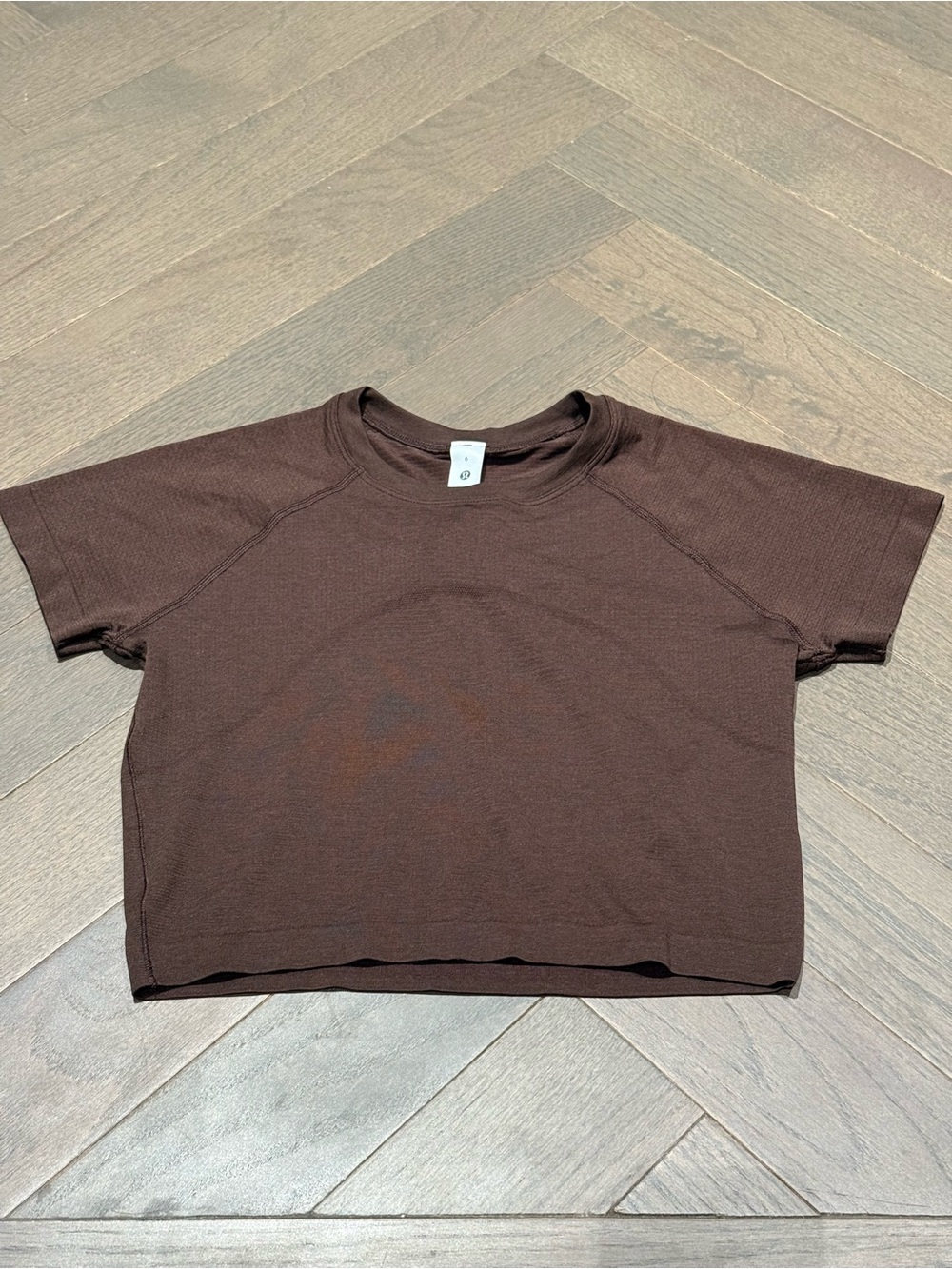 lululemon athletica Brown Crop Top